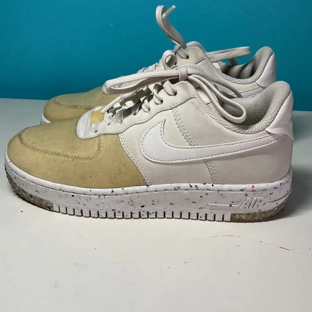 Nike Air Force 1 Crater Foam Womens Lace Up Sneakers Size 6.5 / EU 37.5